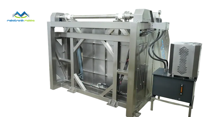 Crate Tipping Machine